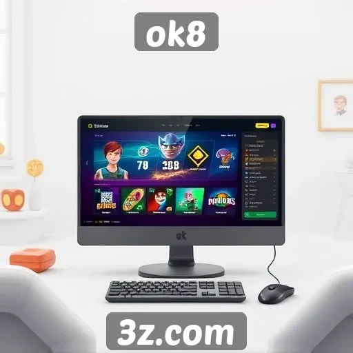 ok8 | Navegação e interface do usuário no ok8