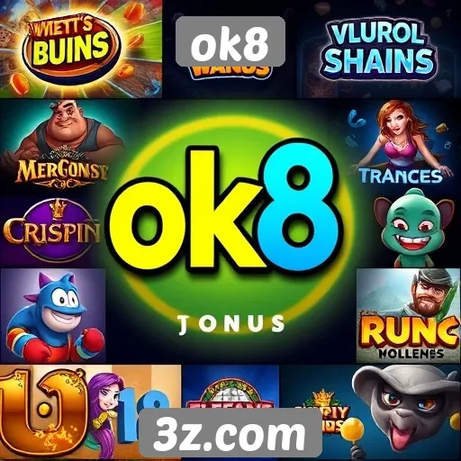 novos jogos disponíveis na plataforma ok8